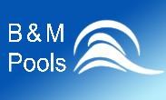 Logo for B & M Pools
