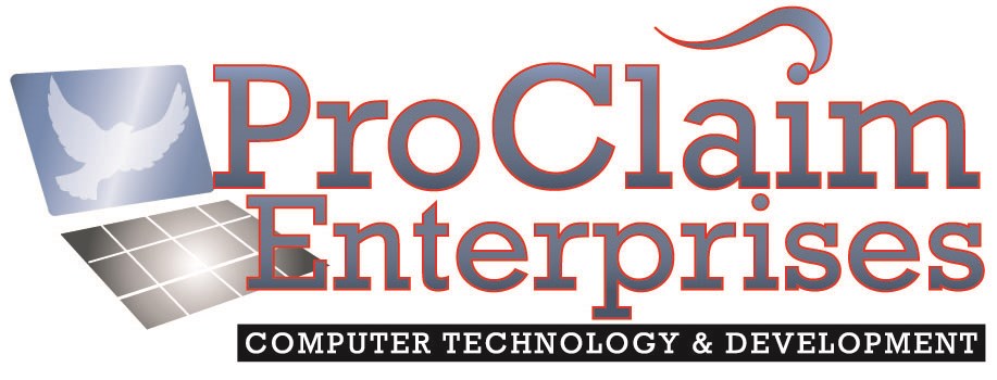 PROCLAIM ENTERPRISES COMPUTERS logo