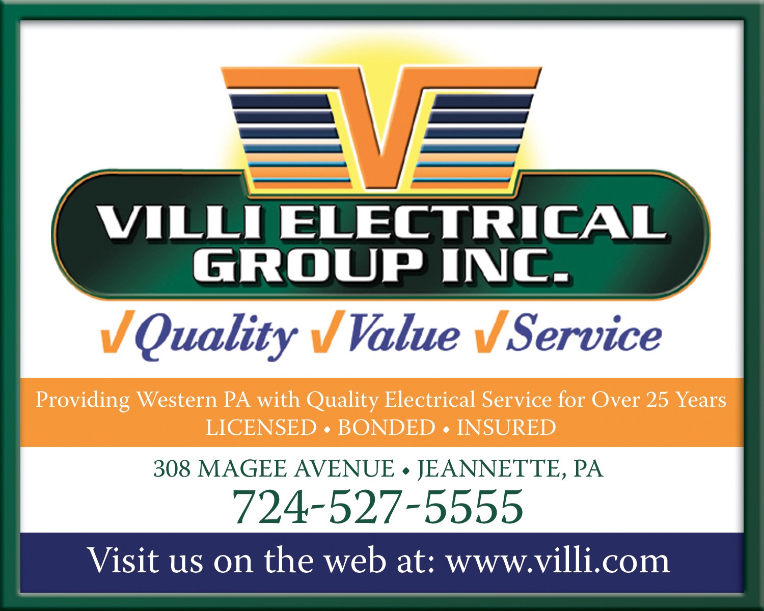Villi Electrical Services logo