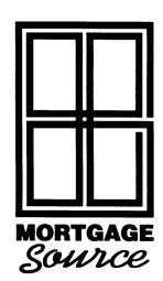 Logo for MORTGAGE SOURCE
