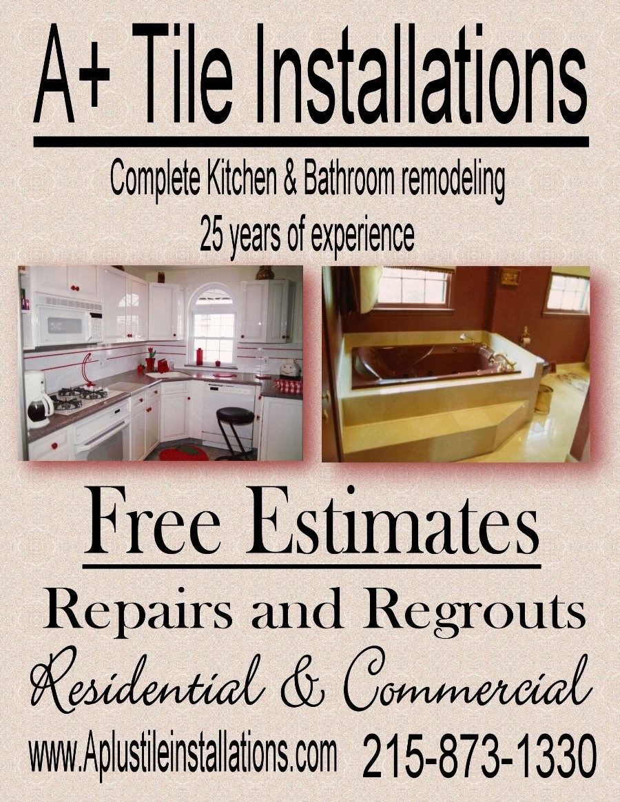 A+ Tile Installations logo