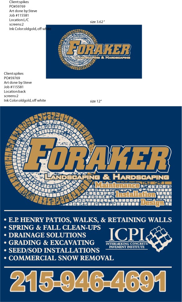 Foraker Landscaping logo