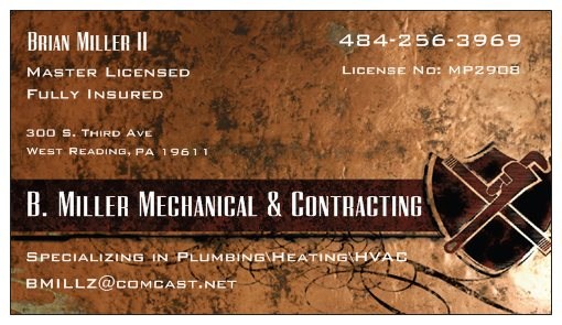 B. Miller Mechanical & Contracting logo