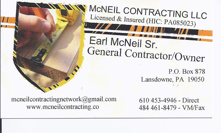 McNEIL Contracting logo