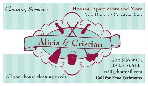 Alicia's Cleaning logo