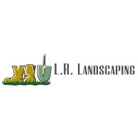 L R Landscaping logo