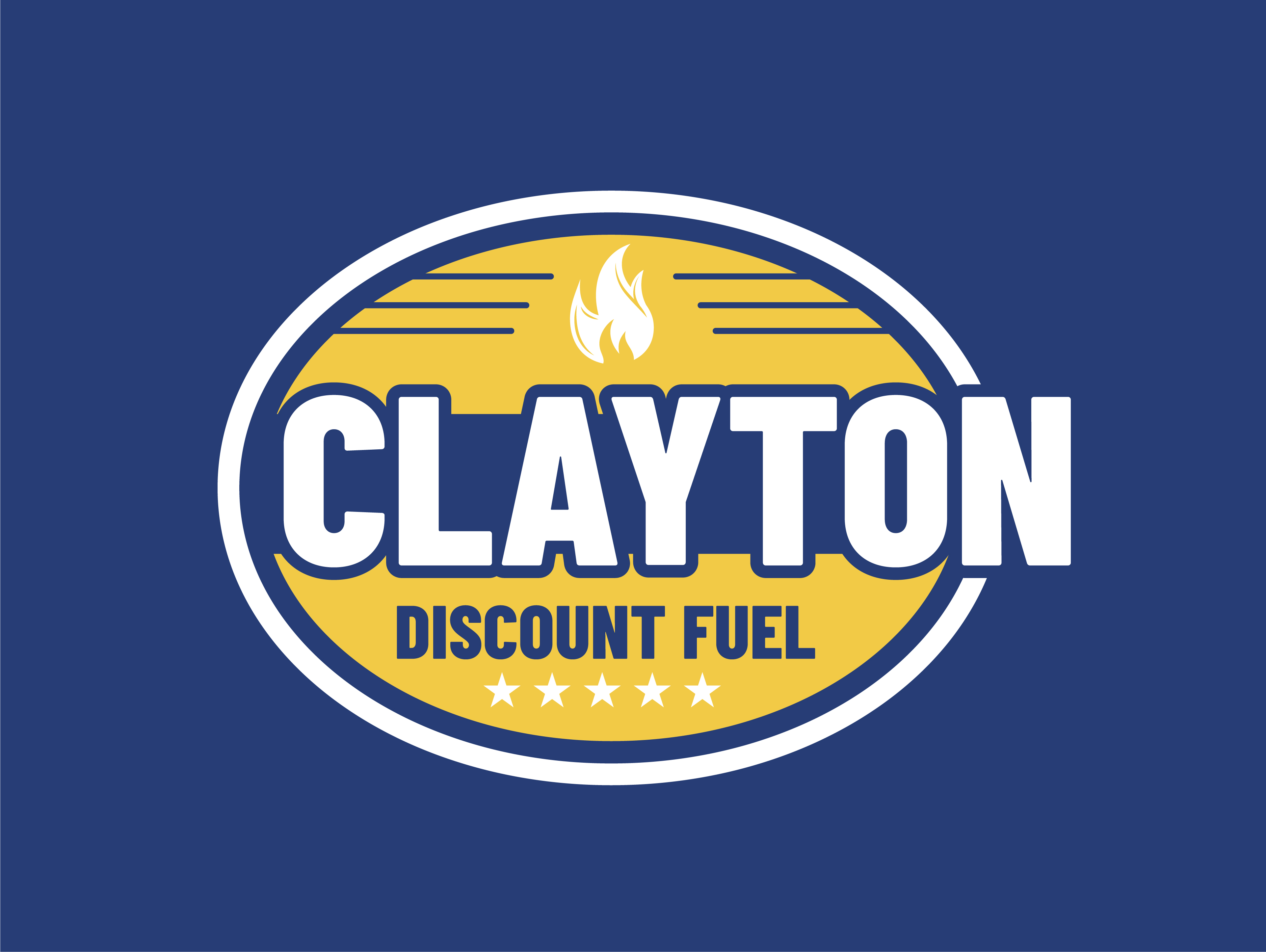 Clayton Discount Fuel logo