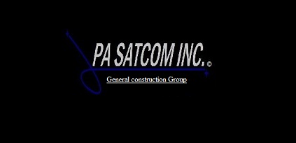 PA SATCOM Inc. general construction group logo