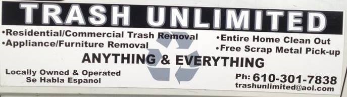 Trash Unlimited Hauling logo