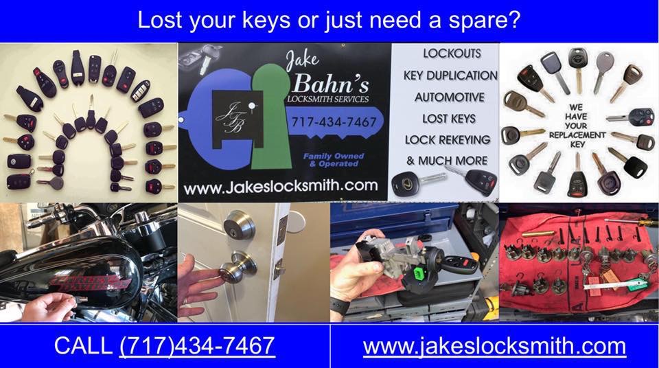 Jake Bahn's Locksmith logo