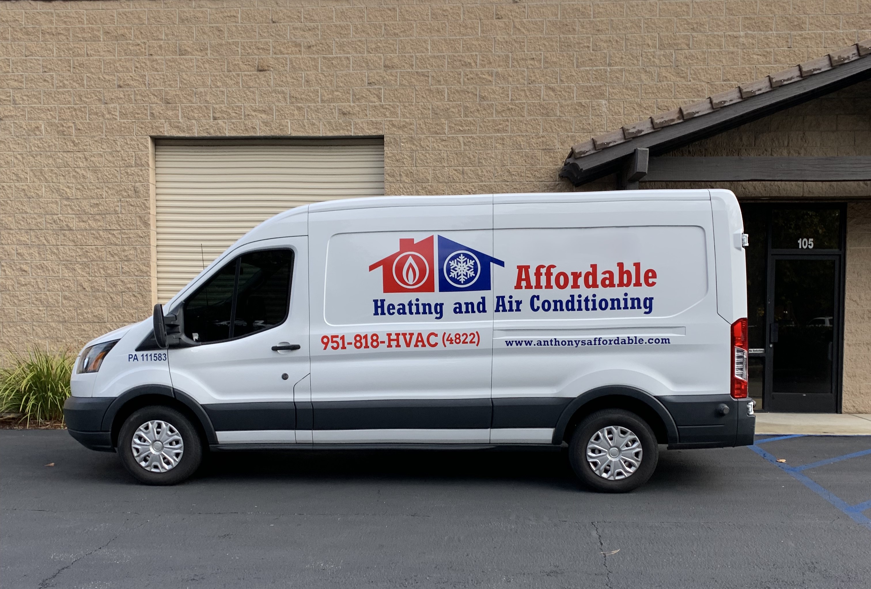 Anthony's Affordable Heating and Air Conditioning logo