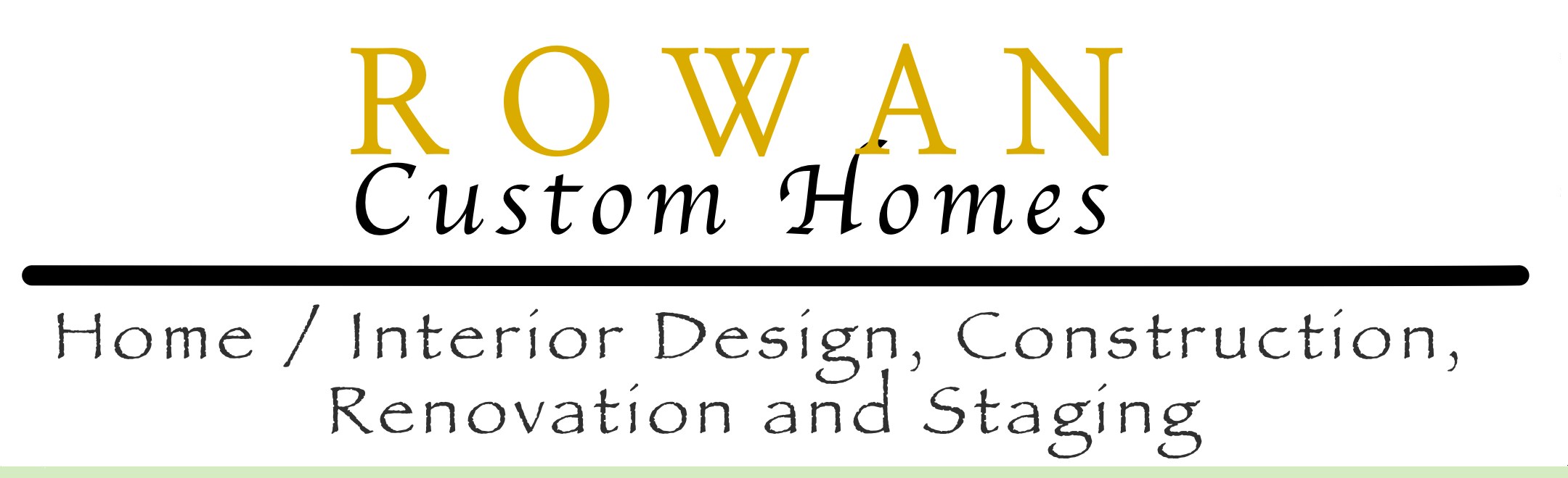 Rowan Custom Homes logo