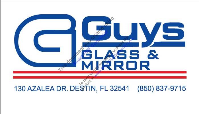 Guy's Glass & Mirror logo