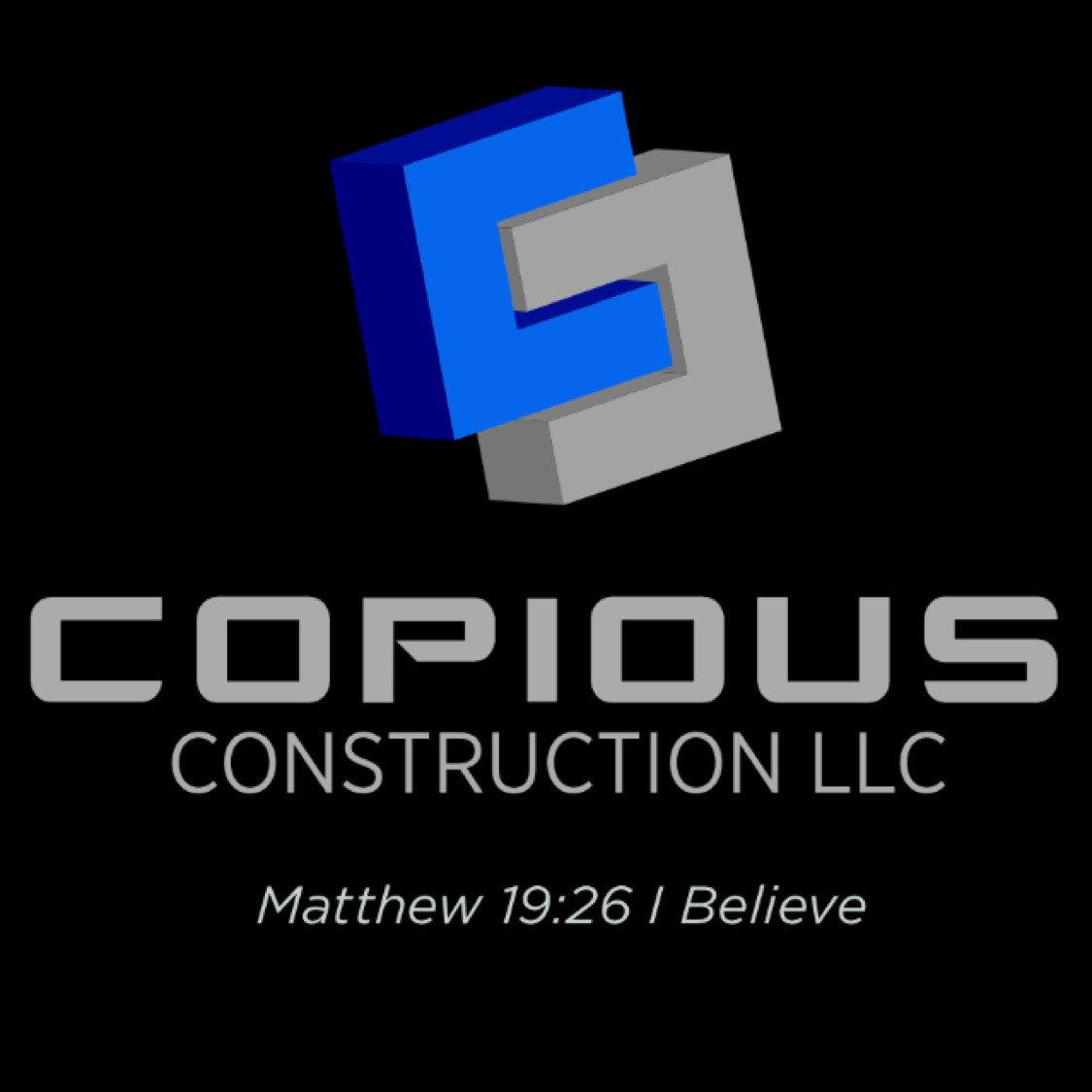 Copious Construction LLC logo