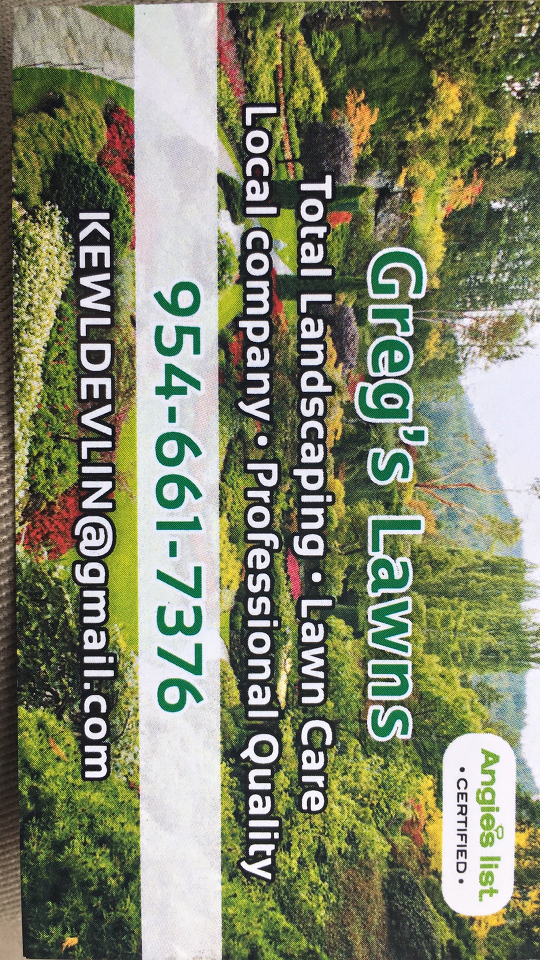 Avatar for Greg's Lawns