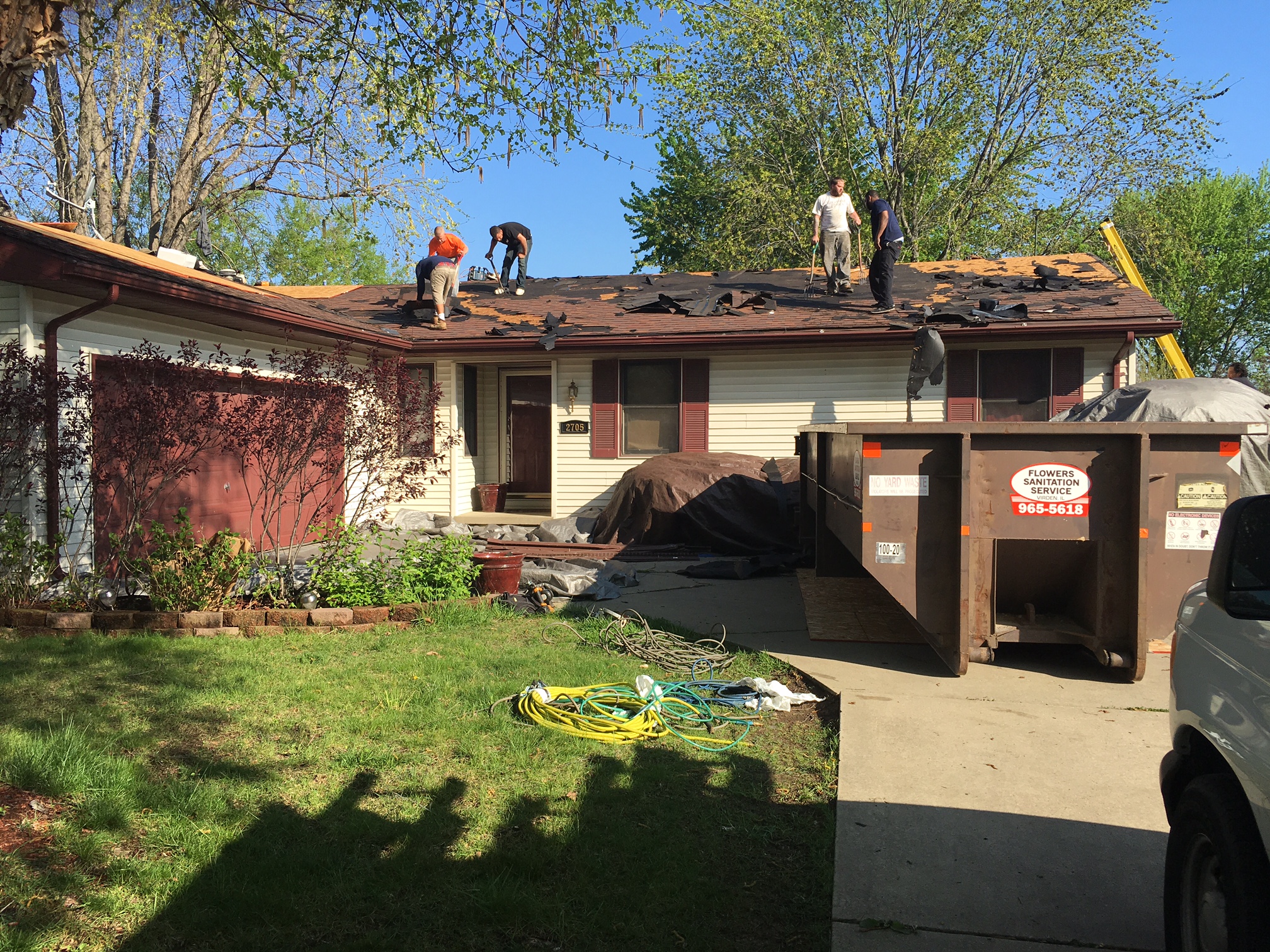 Powers Roofing and Renovations logo