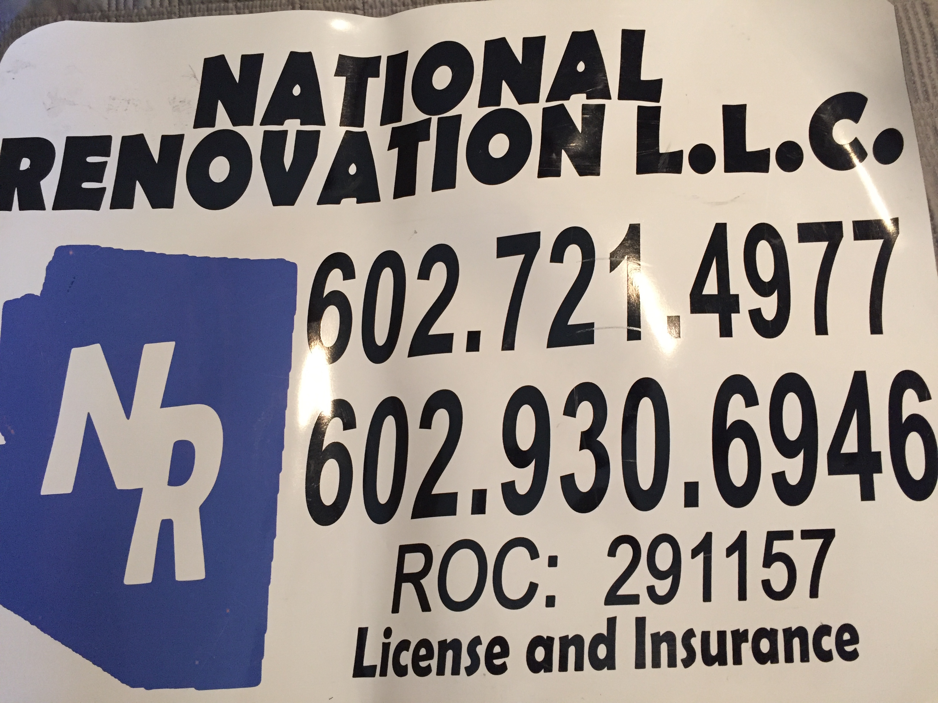 National Renovations LLC logo