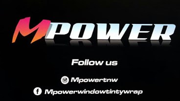 M Power Window Tint & Wrap logo