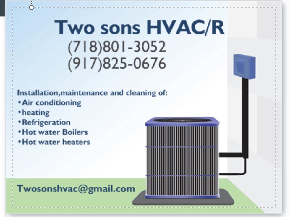 Two sons HVAC/R logo