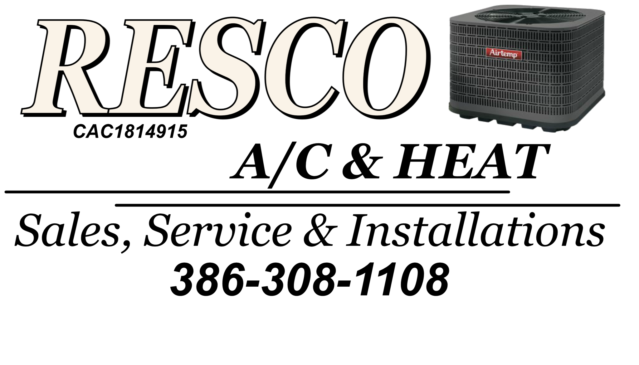 RESCO - A/C & Heat logo