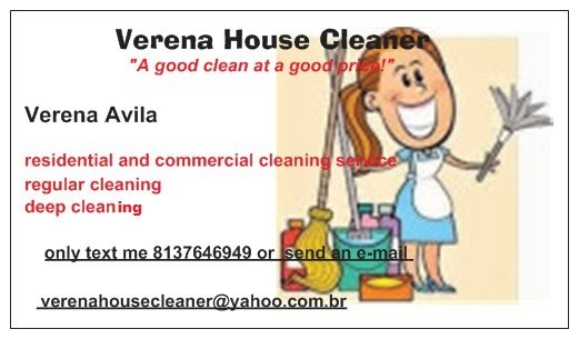 verena cleaning services logo