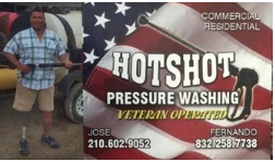 Hot Shot Pressure Washing logo