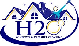 Logo for H2O WINDOWS & PRESSURE CLEANING LLC