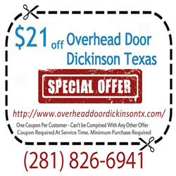 Overhead Door Dickinson TX logo