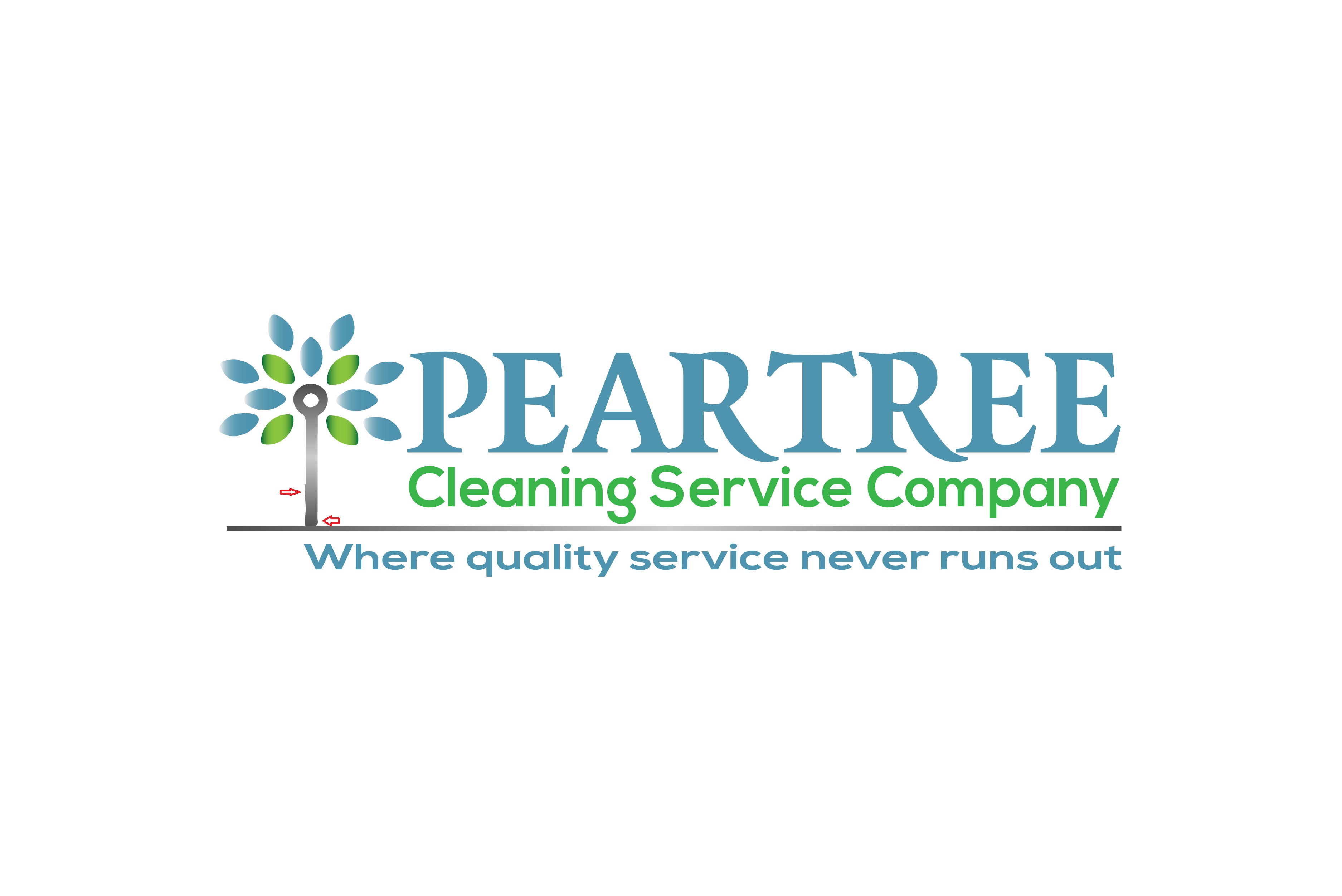 Peartree Window Cleaning Co. logo