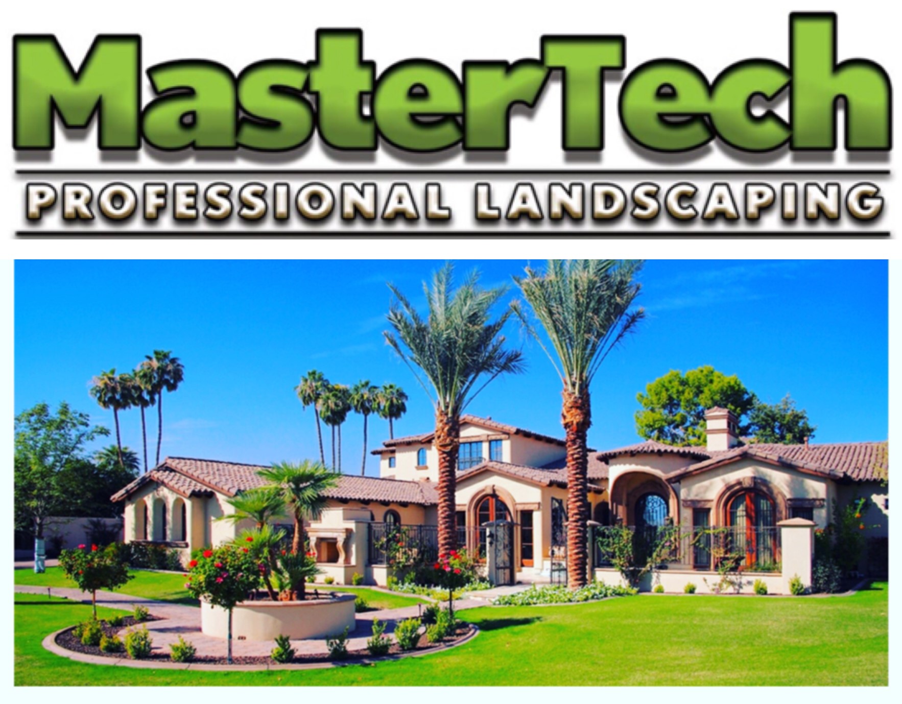 MasterTech Professional Landscaping logo