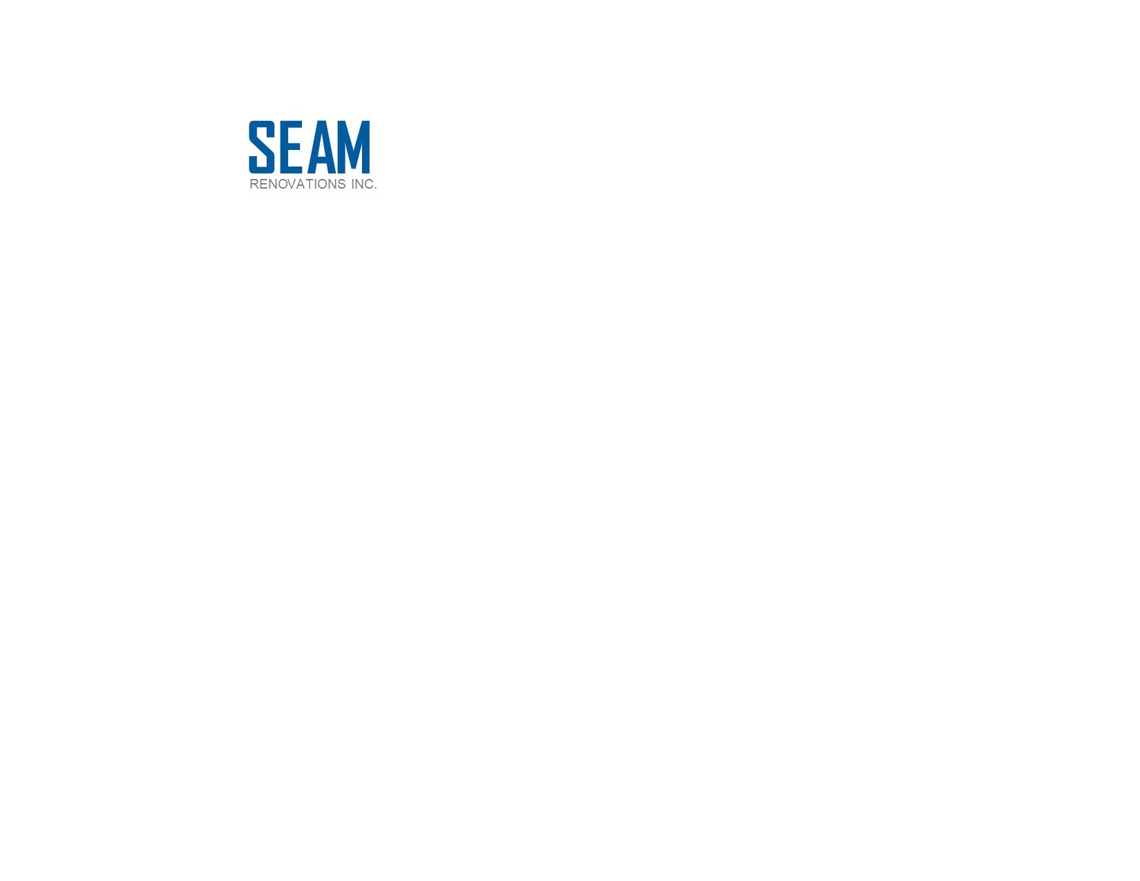 Seam Renovations Inc. logo