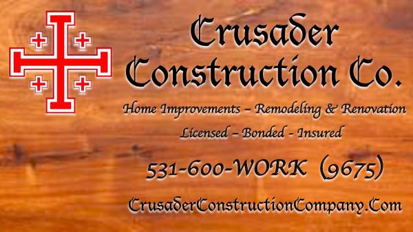 Crusader Construction Company logo