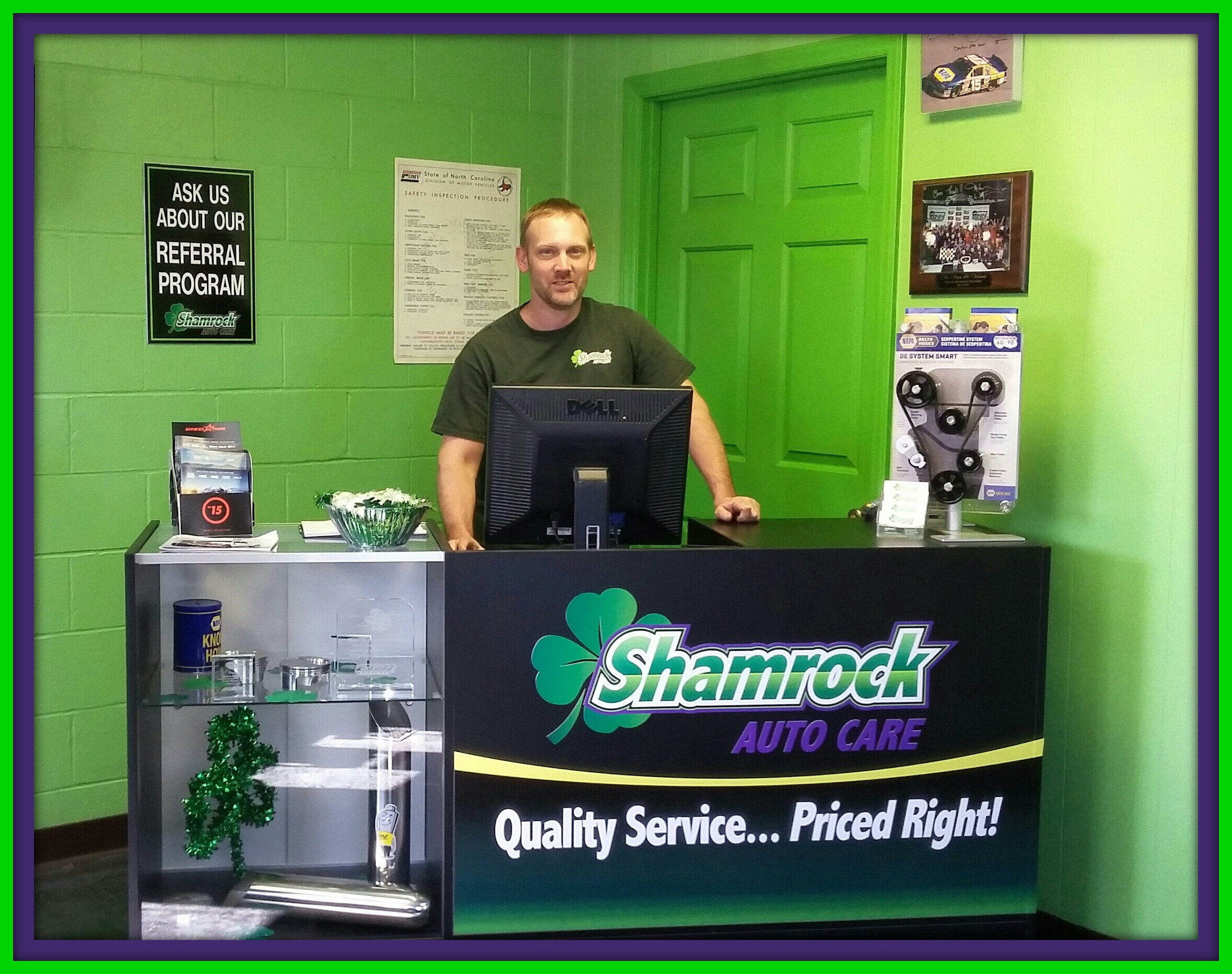Logo for Shamrock Auto Care