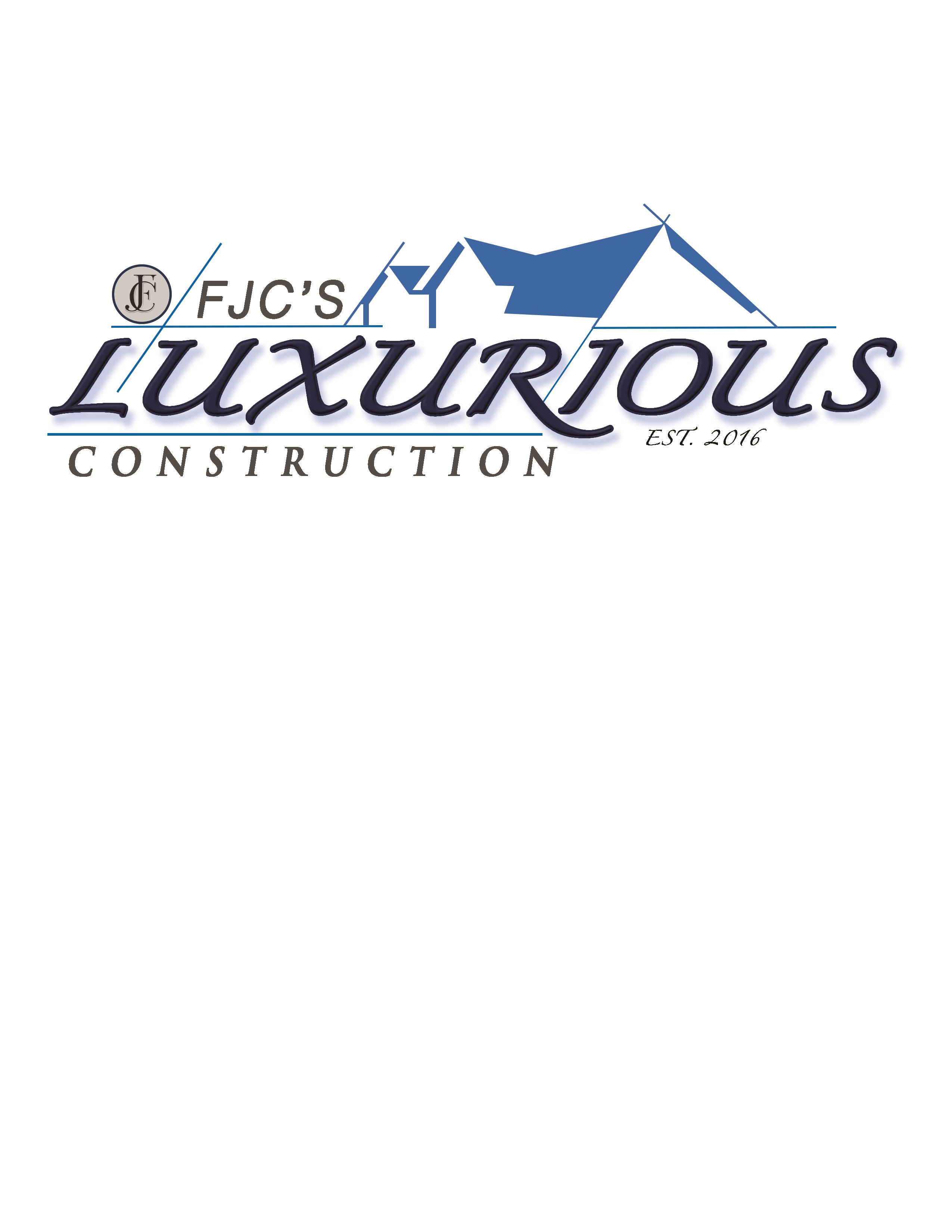 FJC'S Luxurious Construction logo