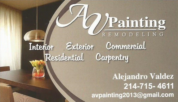A V Painting and Remodeling logo
