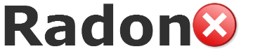 Logo for RadonX