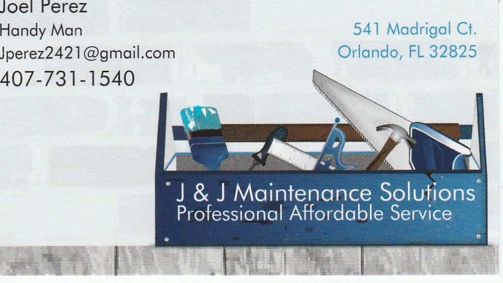 J & J Maintenance Solutions logo