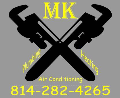 MK Plumbing, Heating and Air Condtioning logo