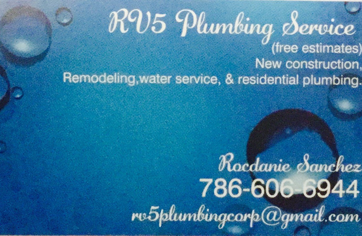 Rv5 plumbing logo