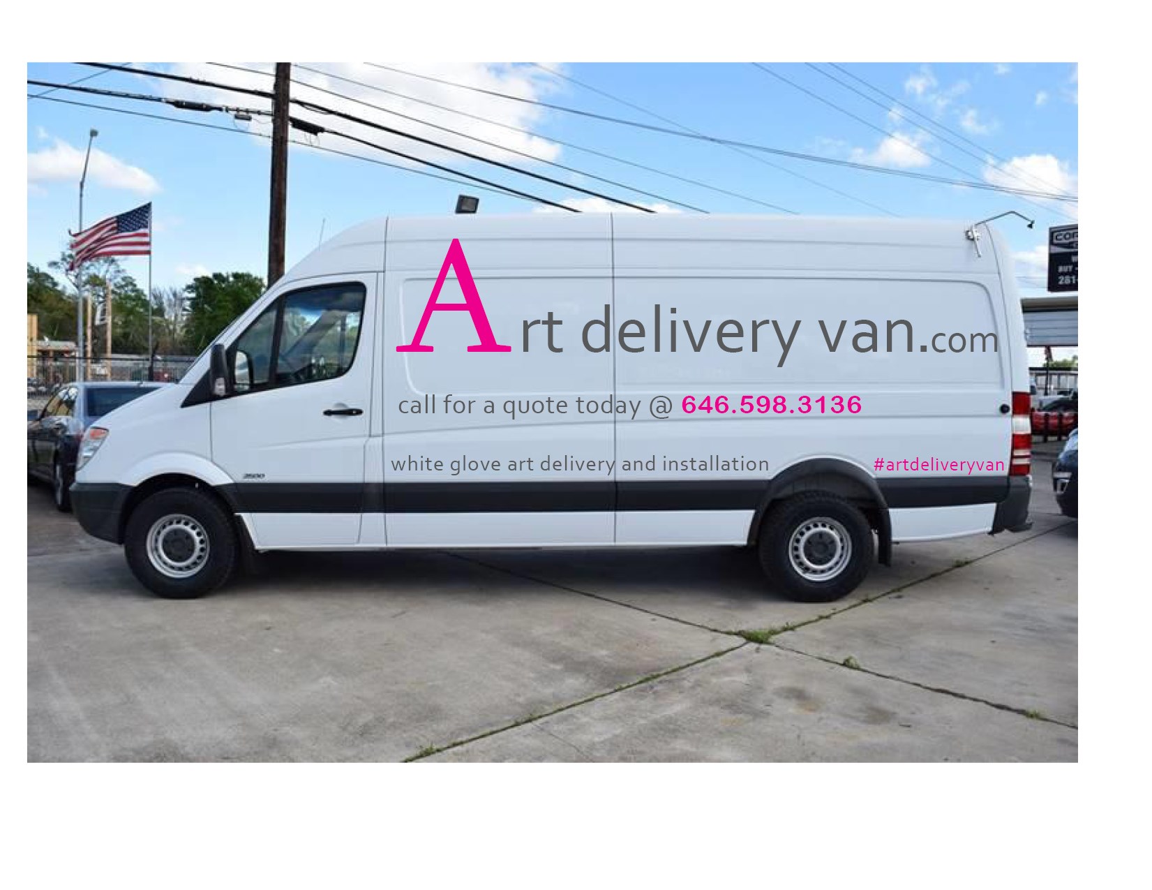 Art Delivery Van logo