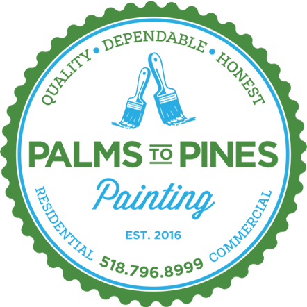 Palms to Pines Painting logo