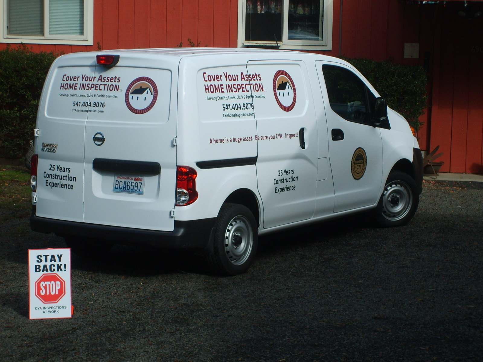 Cover Your Assets Home Inspection logo