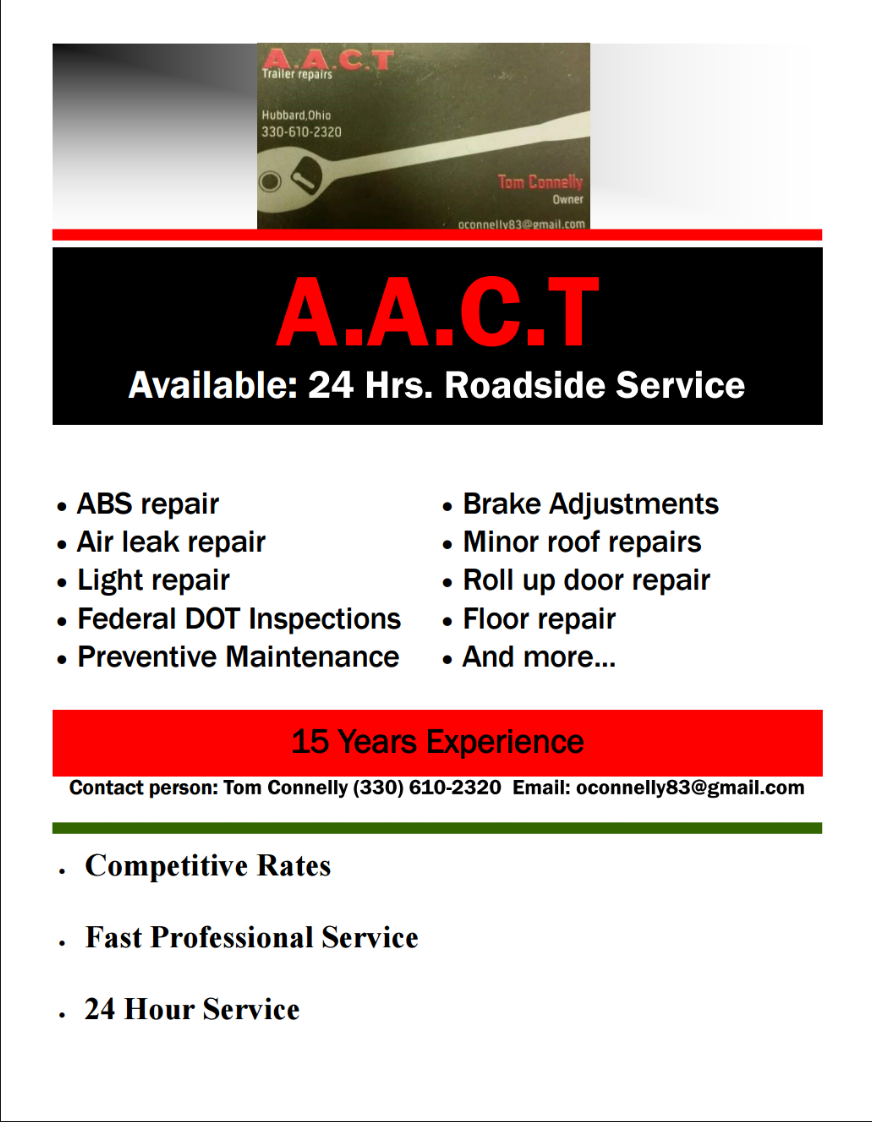 A.A.C.T roadside service logo