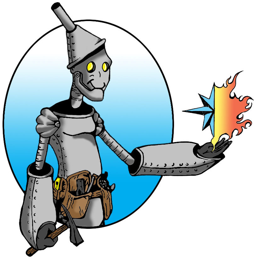 Logo for First Class Tin Knocker