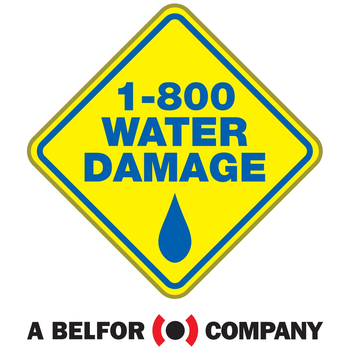 1-800 WATER DAMAGE of Delchester logo