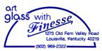 Art Glass with Finesse, Inc. logo