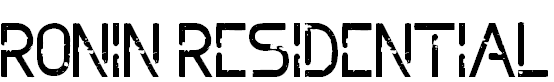 Ronin Residential logo