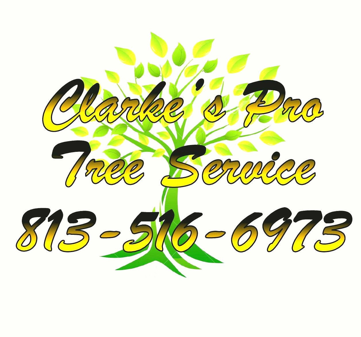Clarke's Pro Tree Service logo
