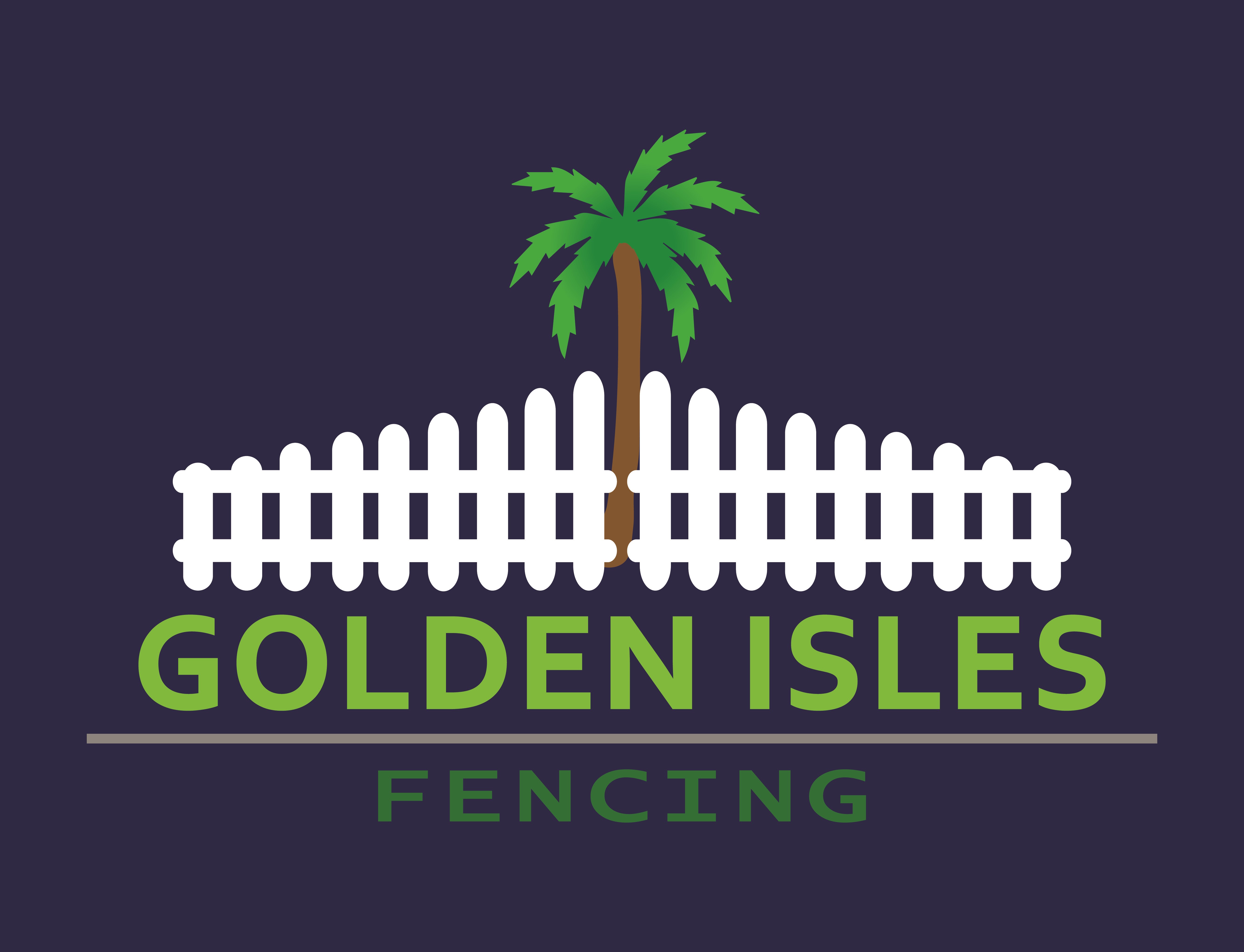 Golden Isles Fencing logo