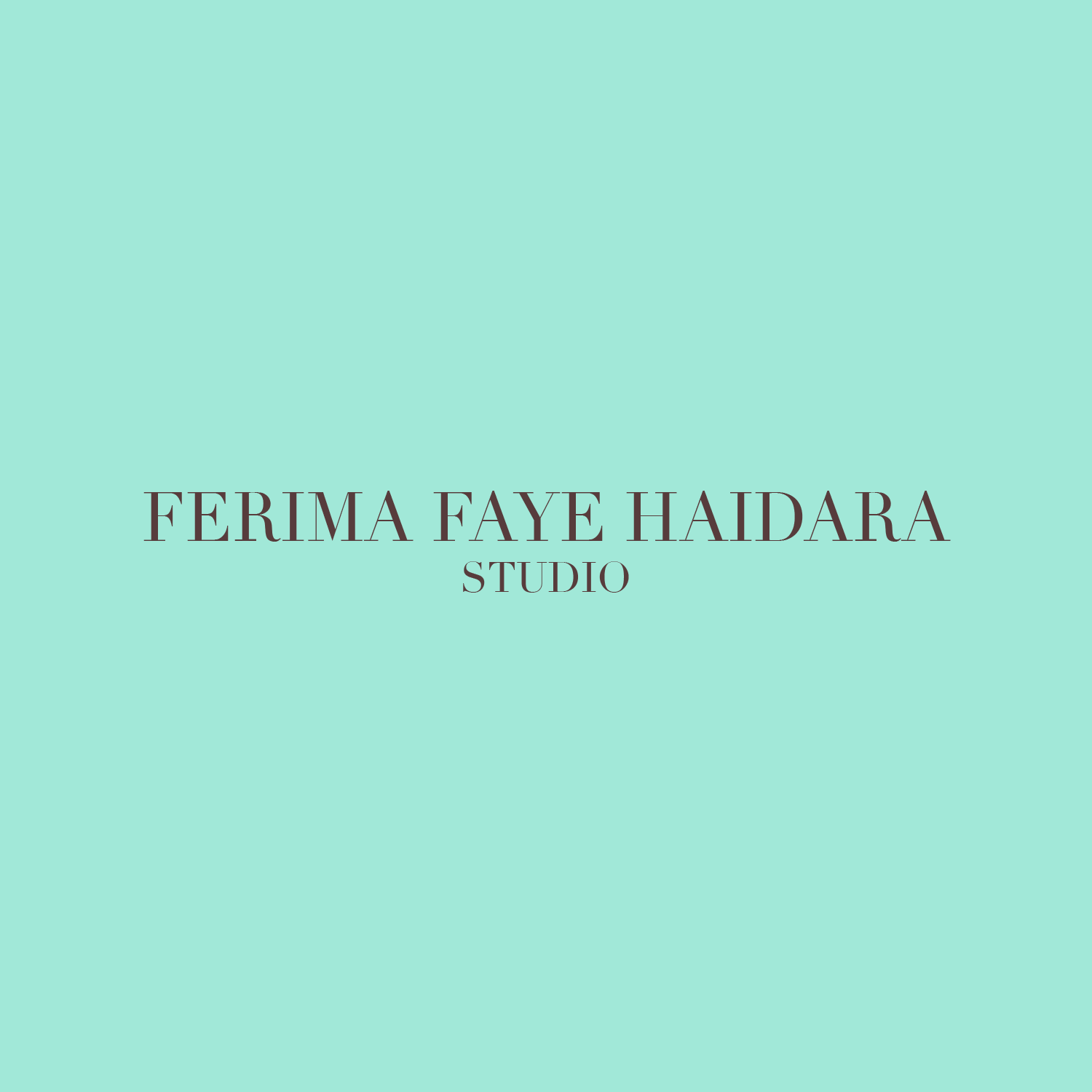 Ferima Faye Haidara Studio logo